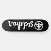 サイドバースケートボードロゴデッキ スケートボード (横)