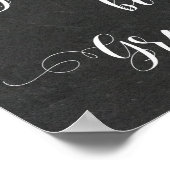 サイドブルゴーニュのサインではなく結婚席を選ぶ ポスター (角)