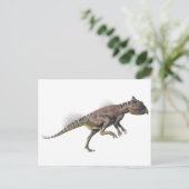 サイドプロファイルの古細菌の恐竜 ポストカード (スタンド正面)