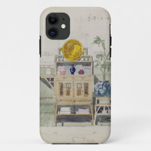 サイドボードのためのデザイン、c.1860s-70s (w/c及び鉛筆 iPhone 11 ケース