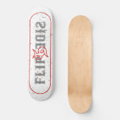 サイドボードの反転 スケートボード (正面)