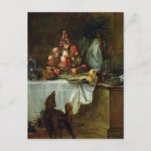 サイドボード， 1728 ポストカード (正面)