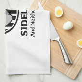 サイドラインからの参照 キッチンタオル (四つ折り)