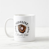 サイドラインソーシャルクラブバイセビレルマママママッチング コーヒーマグカップ (左)