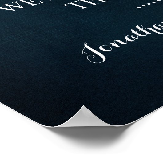 サイドワイン海軍の儀式ではなく座席を選結婚択する ポスター (角)