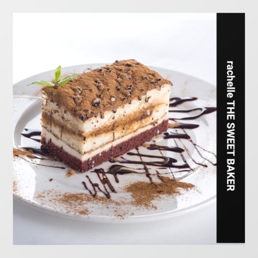 サイド文字カスタム写真 ウィンドウサイン (シート)