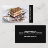 サイド文字カスタム写真 名刺 (正面/裏面)