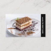 サイド文字カスタム写真 名刺 (正面)