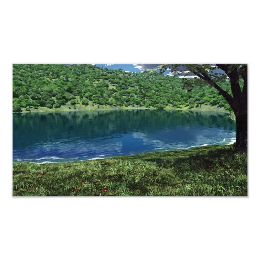 サイド深いウォーターズフォトプリント フォトプリント            (正面)