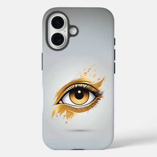 サイド離れゴールデンアイ Case-Mate iPhoneケース (裏面)