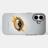 サイド離れゴールデンアイ Case-Mate iPhoneケース (裏面 (横))