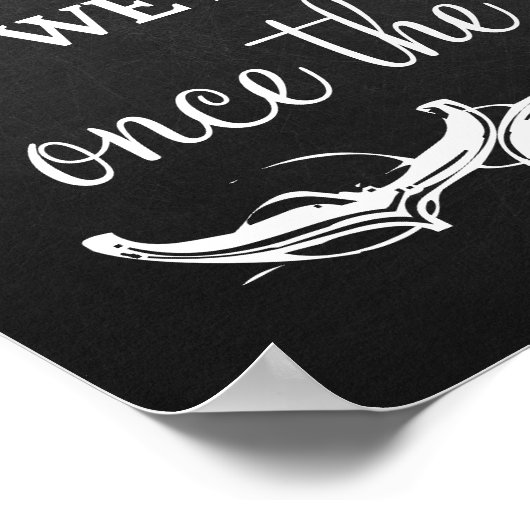 サイド黒板の看板ではない座席結婚を選ぶ ポスター (角)