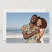 サイド2写真書道結婚式招待状 招待状 (裏面)