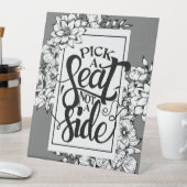 サイド・ダークでないシートを選択フローラ結婚 台座サイン (インサイチュ)