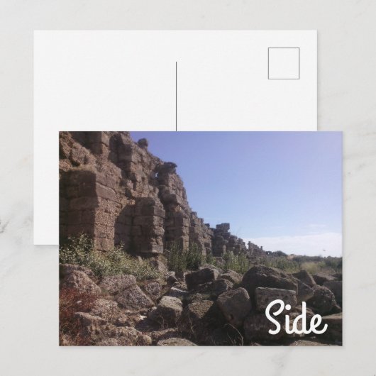 サイド (トルコ) ポストカード (正面/裏面)