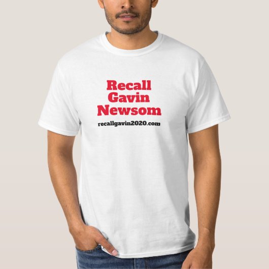 サイド·リ独身のコール·ギャビン·ニューサム Tシャツ (正面)