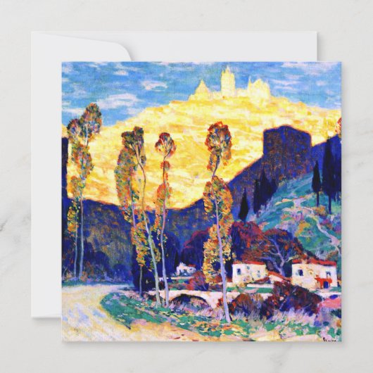 サイナ・クラレンス・ガニノアート夕べ カード (正面)