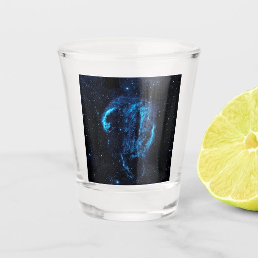 サイニャスループ星雲(NASA) ショットグラス (正面)