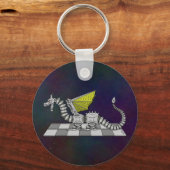 サイバドラゴン キーホルダー (正面)