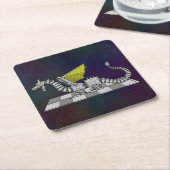 サイバドラゴン スクエアペーパーコースター (アングル)