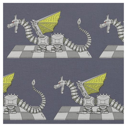 サイバドラゴン ファブリック (クローズアップ)