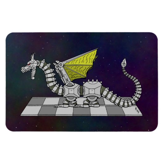 サイバドラゴン マグネット (横)