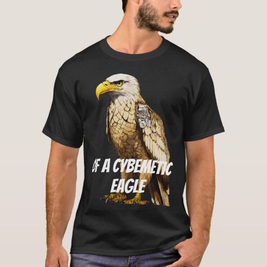 サイバネティックイーグル（デザインTシャツ） Tシャツ (正面)