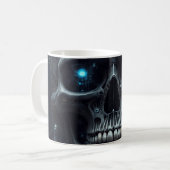 サイバネティックスカル コーヒーマグカップ (正面左)