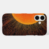 サイバネティックス太陽基板スマホケース Case-Mate iPhoneケース (裏面 (横))
