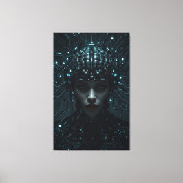 サイバネティックニューラルエンティティ キャンバスプリント