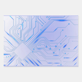 サイバネティックブルーチップマザーボード  ラッピングペーパーシート