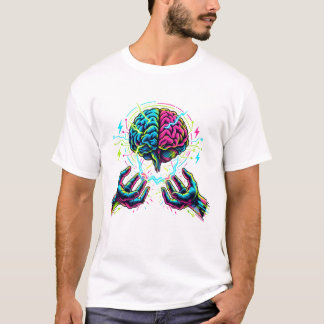 サイバネティック回路ブレイン電気工学 Tシャツ