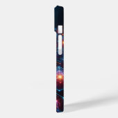 サイバネティック ネオン クリスタル マトリックス フォンケース グローイング Case-Mate iPhoneケース (裏面 / 左)
