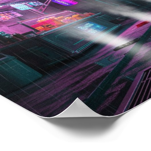 サイバパンクアレヤウェイ ポスター (角)