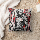 サイバパンクウォリアー装飾用クッション クッション (ブランケット)