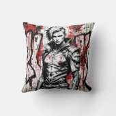 サイバパンクウォリアー装飾用クッション クッション (裏面)