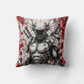 サイバパンクウォリアー装飾用クッション クッション (裏面)