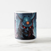 サイバパンクデーモンサムライ コーヒーマグカップ (中央)