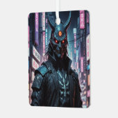 サイバパンクデーモンサムライ メタルオーナメント (正面左)