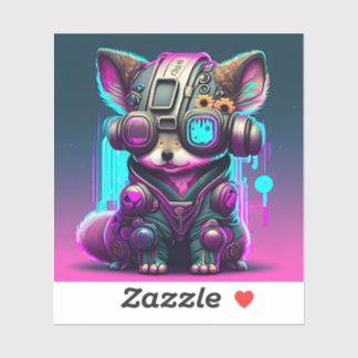 サイバパンクドッグ1カスタム枚のビニールシール シール