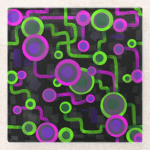 サイバパンクレーブ回路基板アート