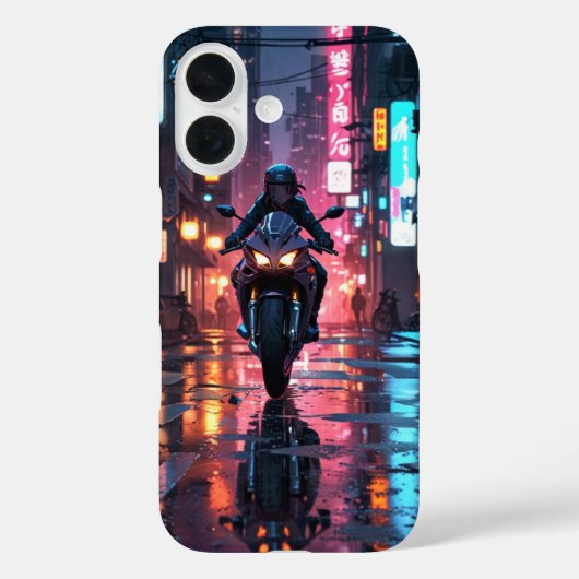 サイバパンク・レーサー Case-Mate iPhoneケース (裏面)