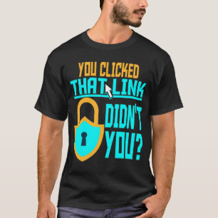 サイバーおもしろいセキュリティギフトコンピューターハッカー技術 Tシャツ