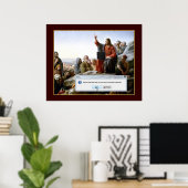 サイバーおもしろい説教 ポスター (ホームオフィス)