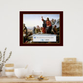 サイバーおもしろい説教 ポスター (キッチン)