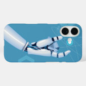 サイバーな手とアトミック・スフィア Case-Mate iPhoneケース (裏面 (横))