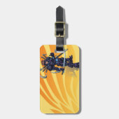 サイバーの忍者 ラゲッジタグ (正面縦)