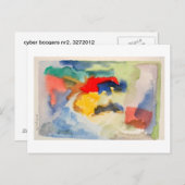 サイバーのboogersのnr 2. 3272012 ポストカード (正面/裏面)