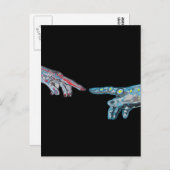 サイバーアダムの創設 ポストカード (正面/裏面)