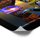 サイバーアテナ付き天秤座 ポスター (角)